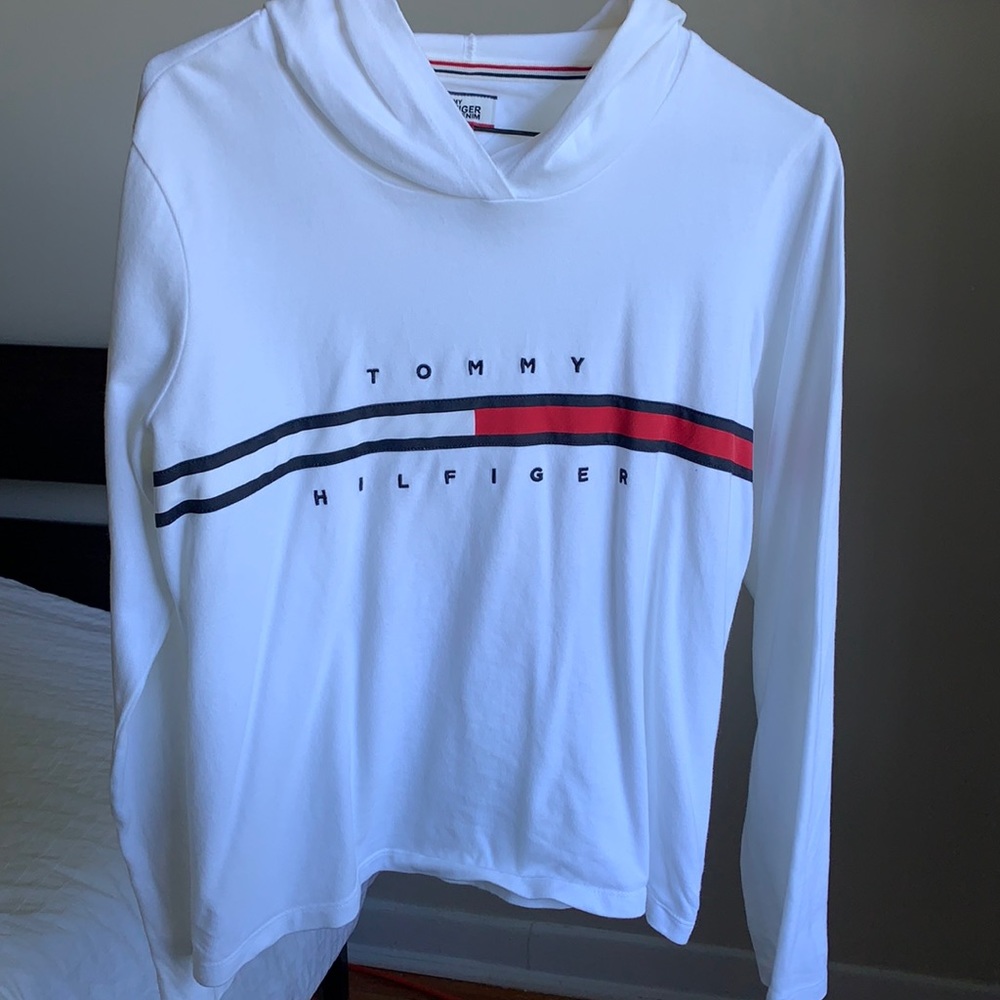 Tommy Hilfiger white hoodie